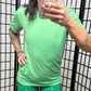 basic green unisex shirt