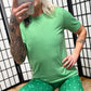 basic green unisex shirt