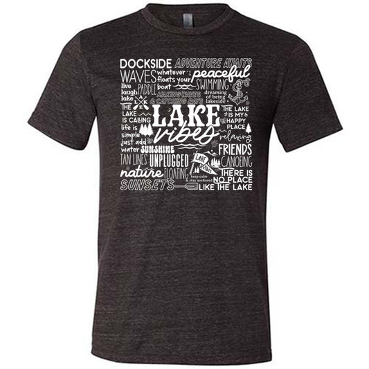 black Lakeside Unisex Shirt