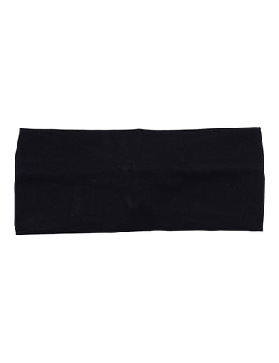 front of the all back headband against a white background