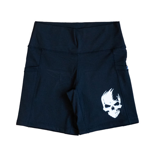 Shorts | Distressed Skull