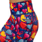 colorful heart pattern legging pocket
