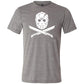 Horror Mask Unisex grey shirt