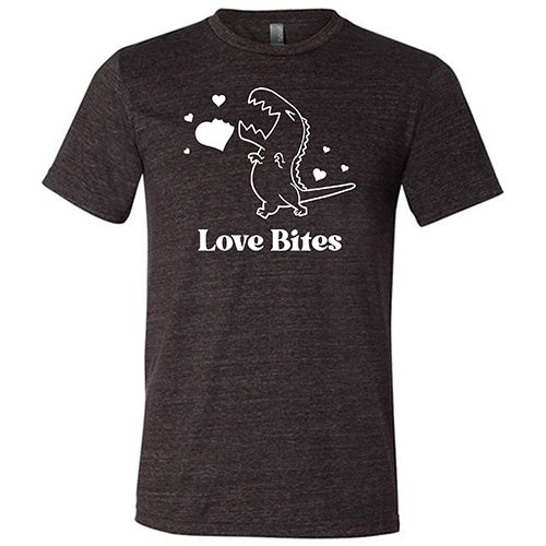 black "Love Bites" unisex shirt
