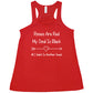 red tank top shirt with the quote "Roses Are Red My Soul Is Black All I Want Is Another Snack" in white