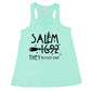 Salem 1692 They Missed One teal Shirt