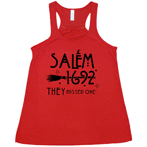 Salem 1692 They Missed One red Shirt