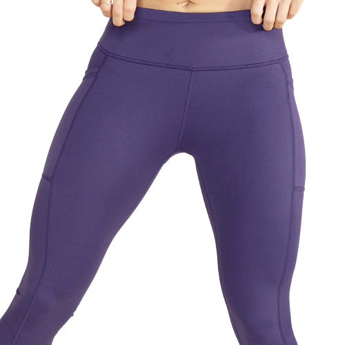solid purple leggings