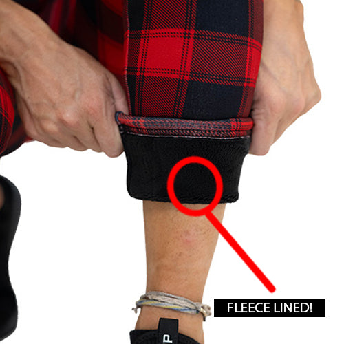 Fleece Lined Leggings: Plaid / Large/ X-Large – Signature Finishes