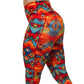 colorful aztec pattern leggings
