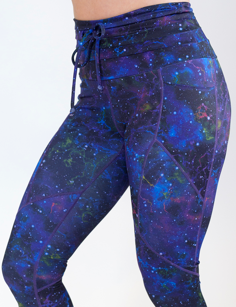 galaxy patterned leggings