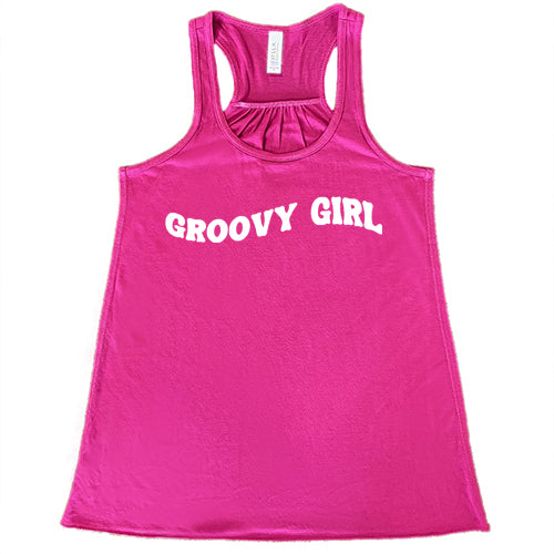 berry groovy girl racerback shirt