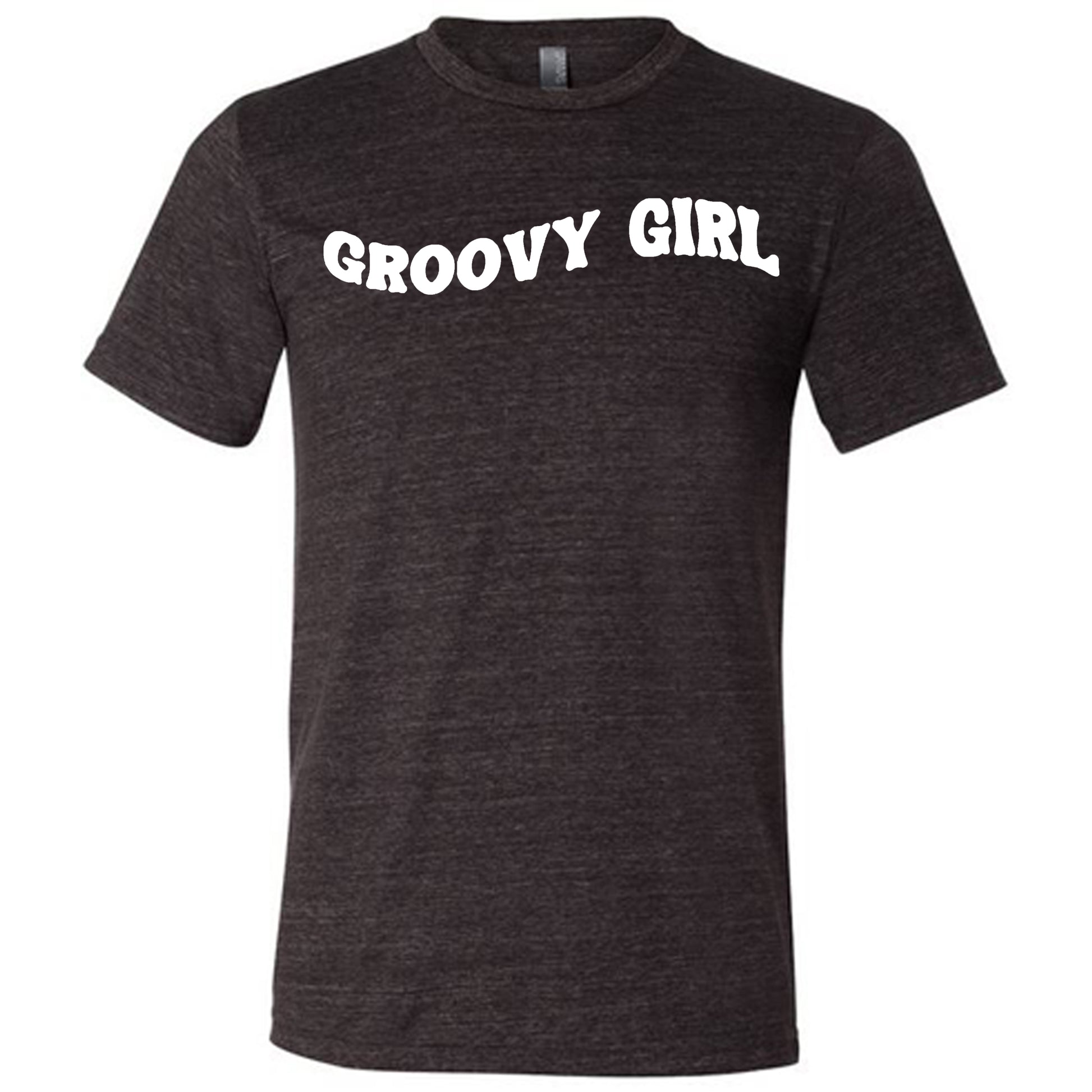 black groovy girl unisex shirt