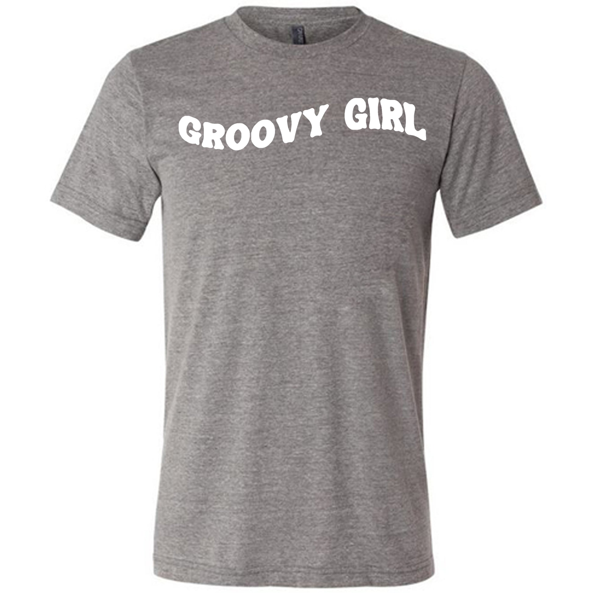 grey groovy girl unisex shirt
