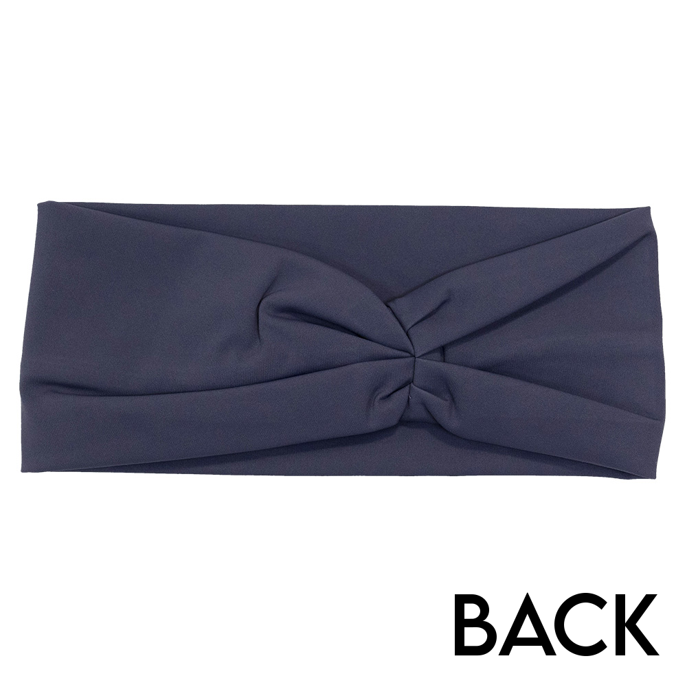 back of the omni twilight purple headband