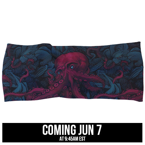 octopus patterned headband coming soon