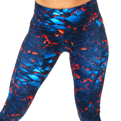 The Floor Is Lava Leggings | Women's Activewear – Constantly