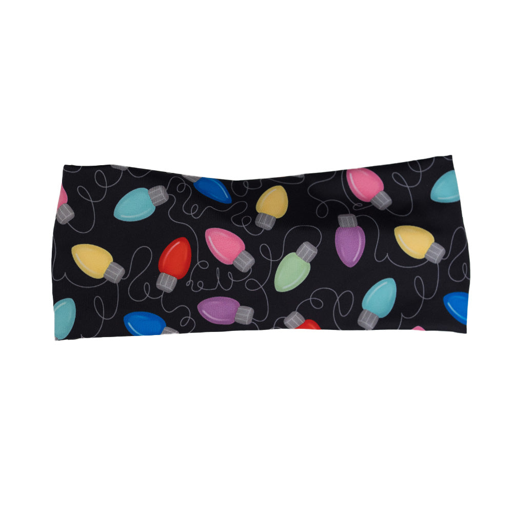Christmas lights patterned headband