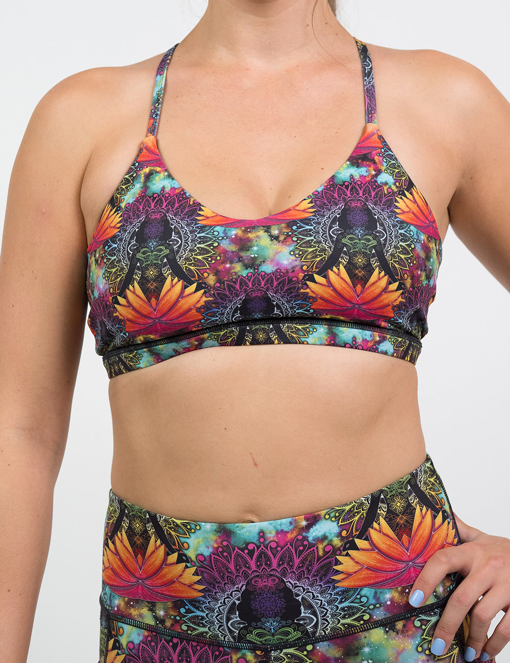 front of namaste all day bra