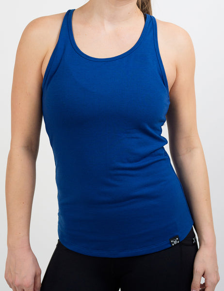 Open Back Tank | Dark Blue – Constantly Varied Gear