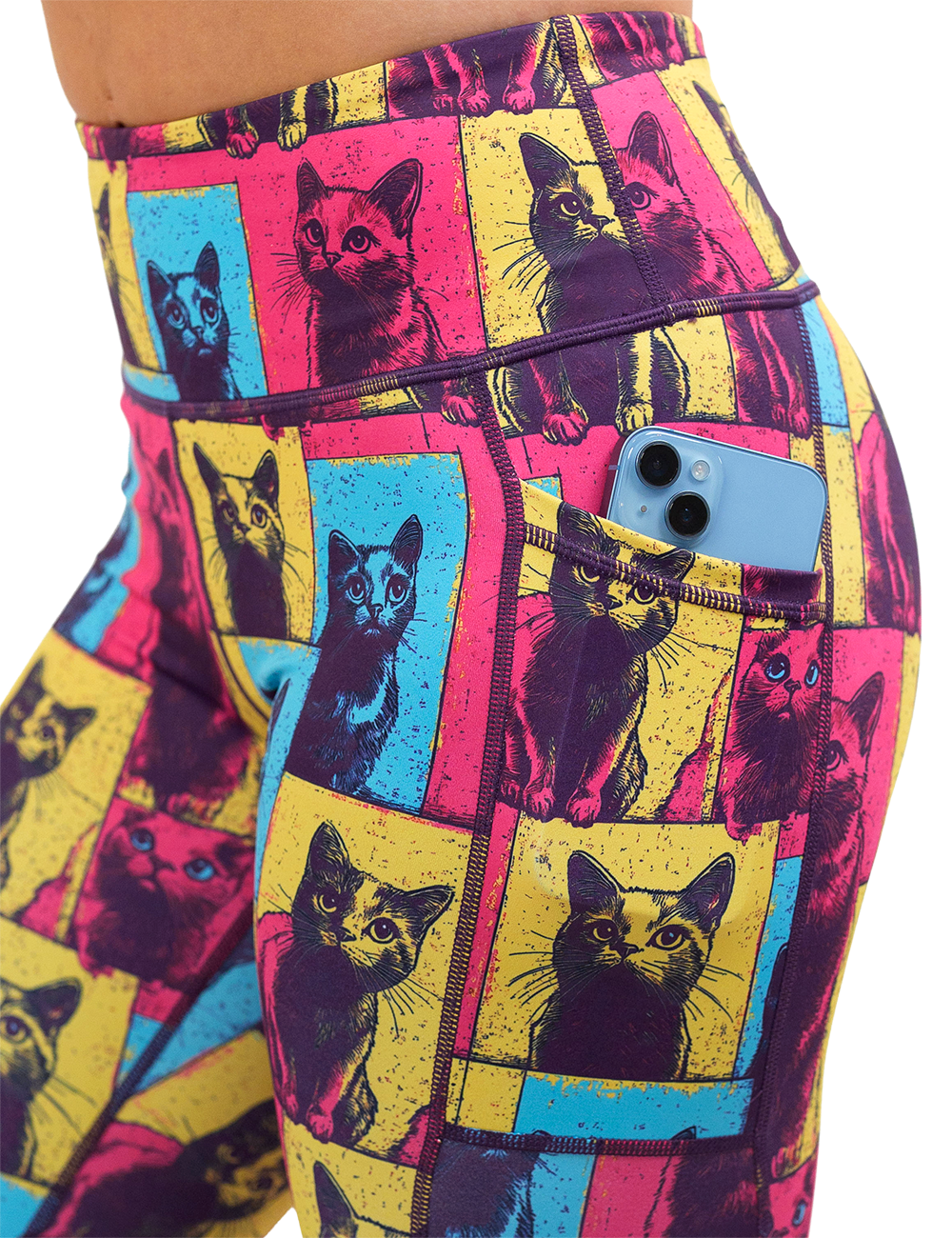 Pawcasso Leggings | Colorful Workout Leggings – Constantly Varied Gear