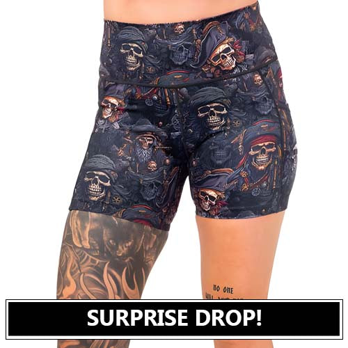 pirate themed shorts surprise drop