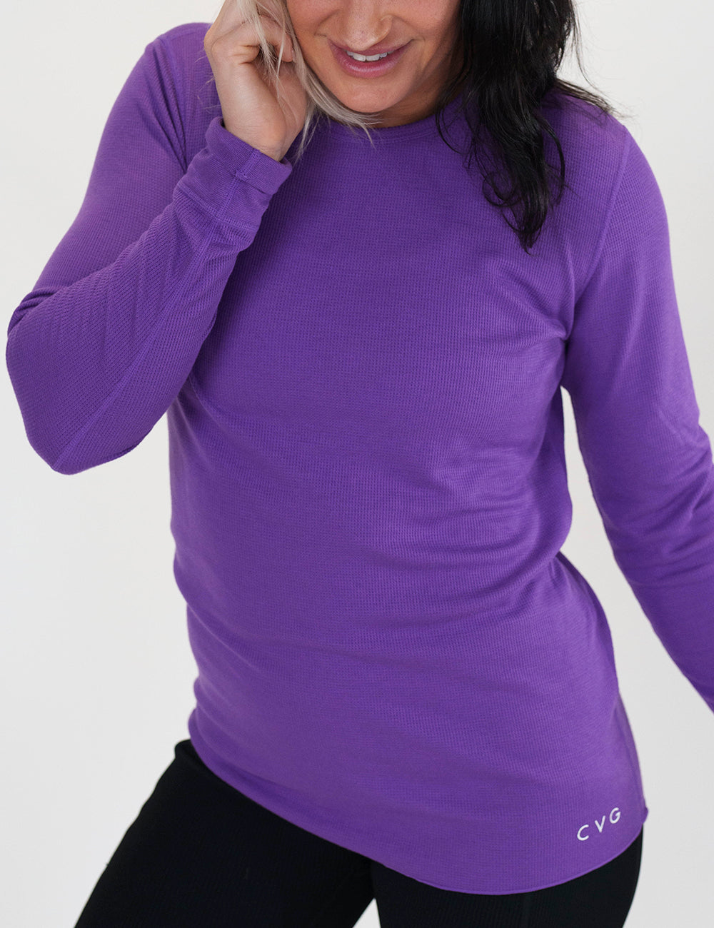 solid purple thermal