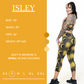 Model’s measurements of 32” bust, 29” waist, 36” hips and height of 5 ft 6 inches. She is wearing a size extra small in our leggings