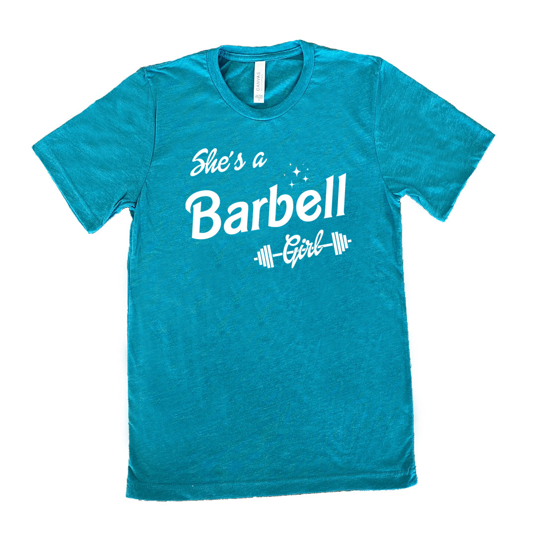 She's A Barbell Girl Shirt Unisex