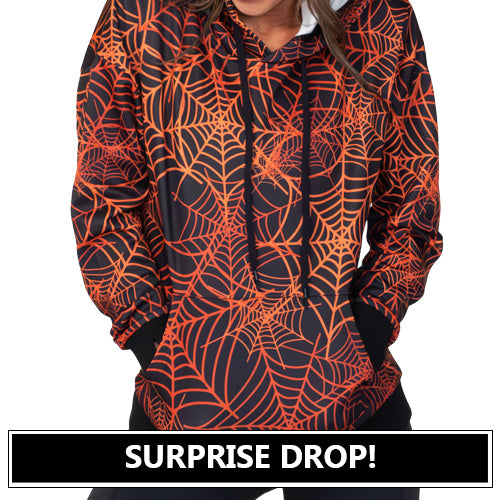  spider web hoodie surprise drop