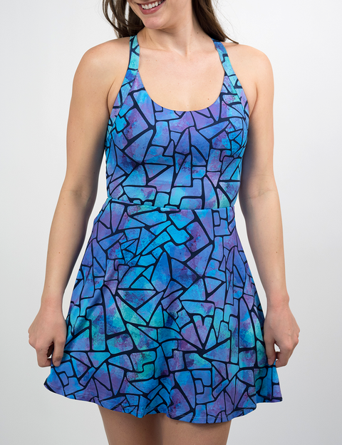 Icon Dress | Stained Glass | Soft & Comfy Material | XL