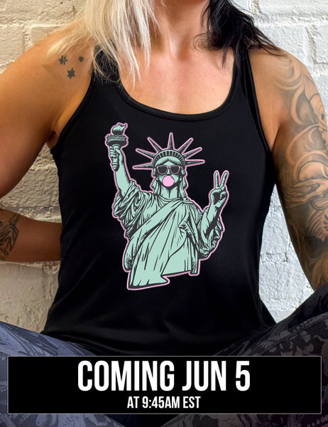 激レア　ドルガバ　Statue of Liberty tanktop Statue of Liberty Peace Shirt – Constantly Varied Gear