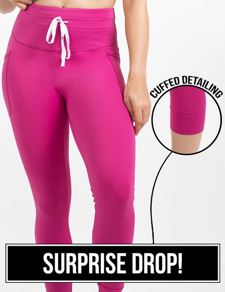 Power Pink Omni Leggings | High Waisted Leggings – Constantly