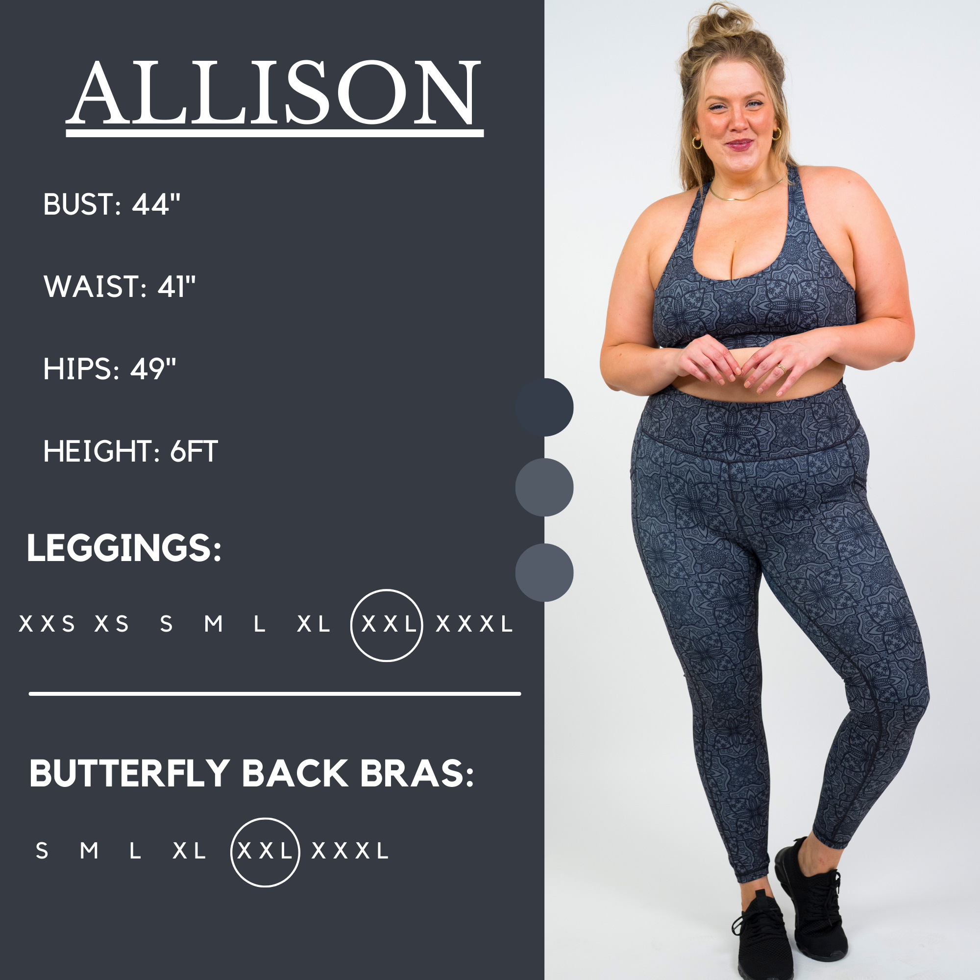 allison's sizing chart for the zentangle products