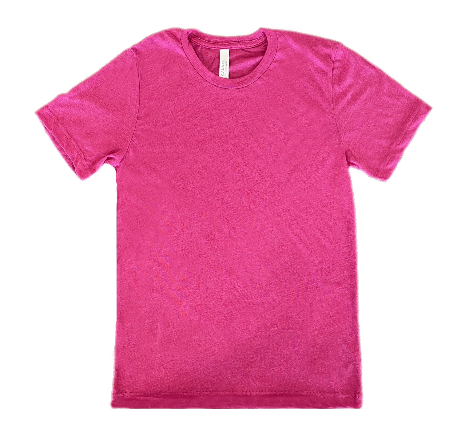hot pink basic unisex shirt