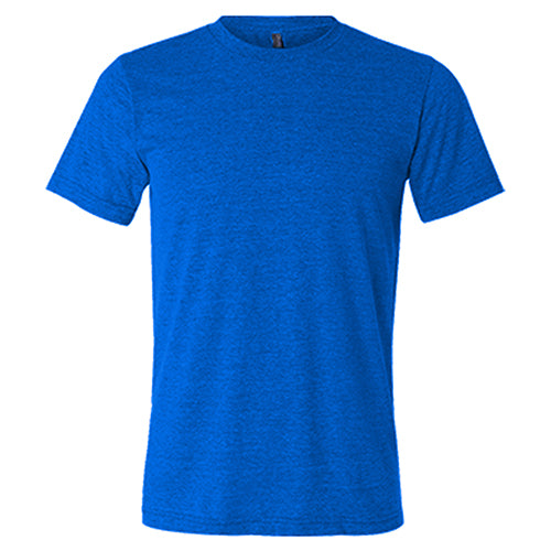 blue basic unisex shirt