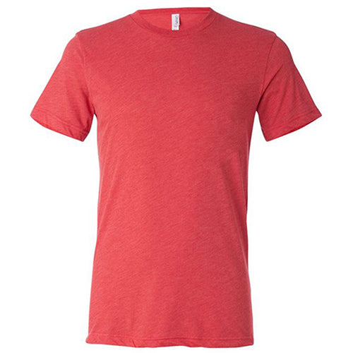 red basic unisex shirt