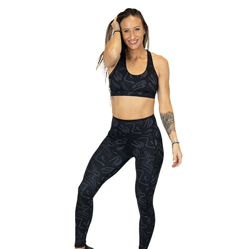 Shadow Skulls Workout Leggings  Leggings with Pockets – Constantly Varied  Gear
