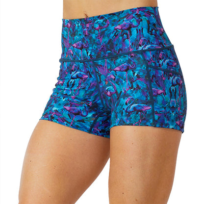 Flamingo Shorts  Flamingo Workout Shorts for Women – Constantly Varied Gear