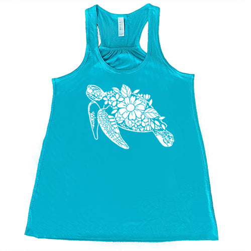 Floral Turtle Shirt