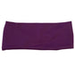 front view of the solid berry colored headband