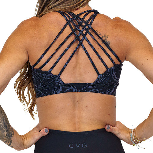 Butterfly Back Bra | Vicious & Delicious | Black
