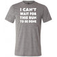I Can't Wait For This Run To Be Done Shirt Unisex