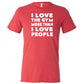 I Love The Gym More Than I Love People Shirt Unisex