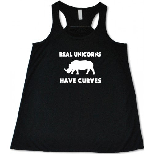 Real Unicorns Have Curves Shirt