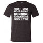 What I Love Most About Running Is Walking The Whole Time Shirt Unisex