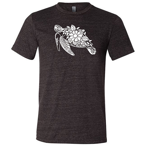 Floral Turtle Shirt Unisex