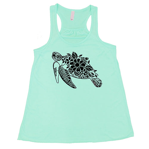 Floral Turtle Shirt