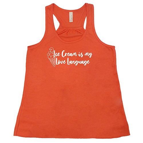 Ice Cream Is My Love Language Shirt