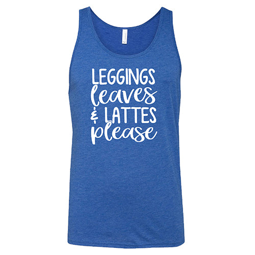 Leggings Leaves & Lattes Please Shirt Unisex